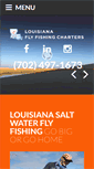 Mobile Screenshot of louisianaflyfishingcharters.com